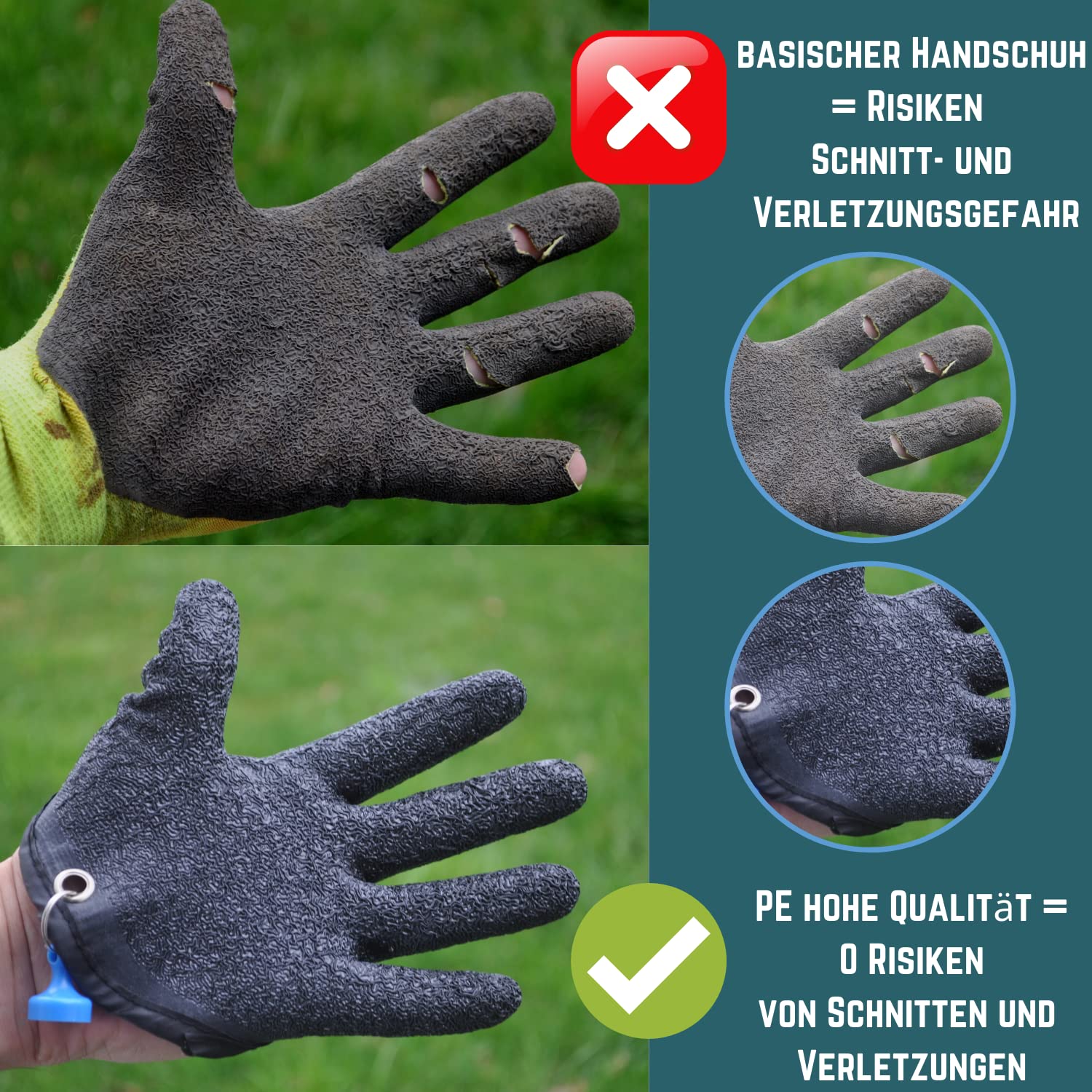 Predatory Fish Glove with Magn - Fishing Gloves reseña y precio