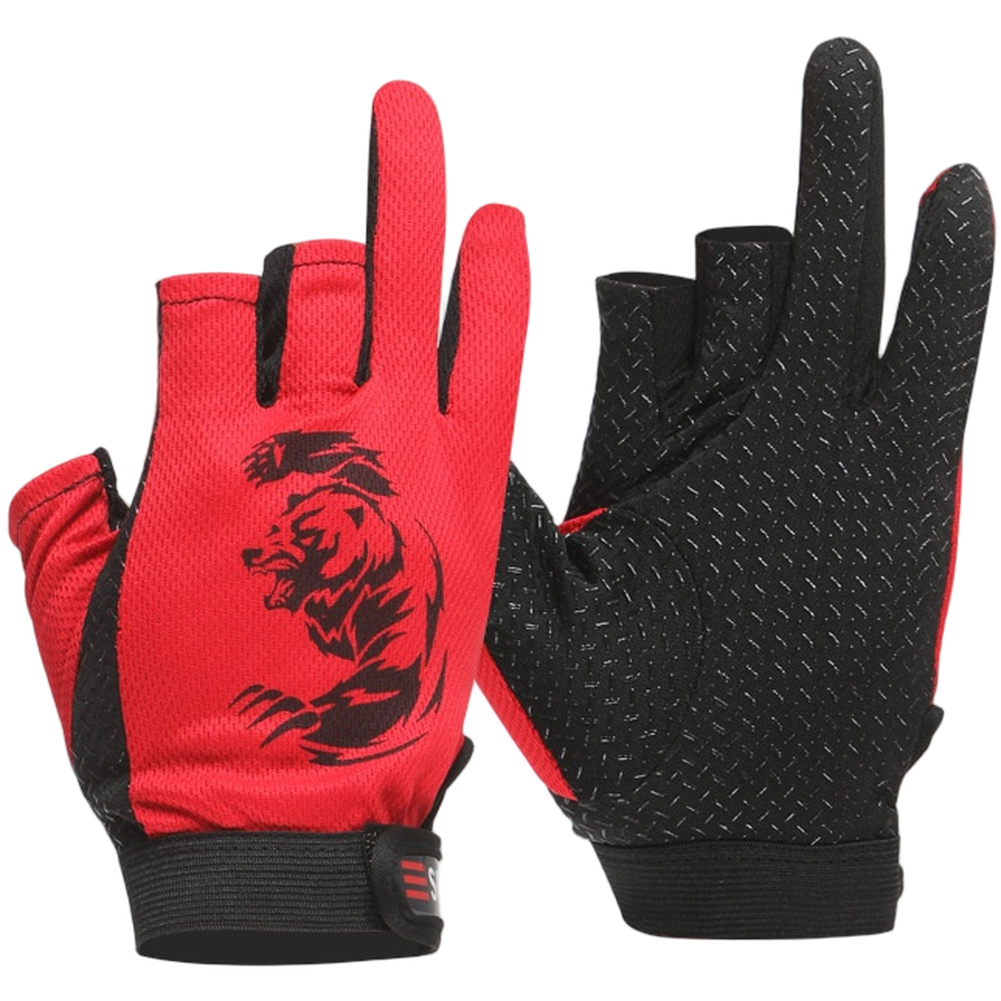 Fishing Gloves 3 Fingers Cut G - Fishing Gloves reseña y precio