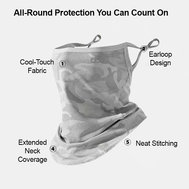 Neck Gaiter UV Protection Face - Fishing Mask Sun Protection reseña y precio