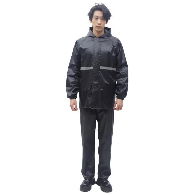 2pcs Hooded Coat & Pant Rain S - Fishing Rain Suit reseña y precio