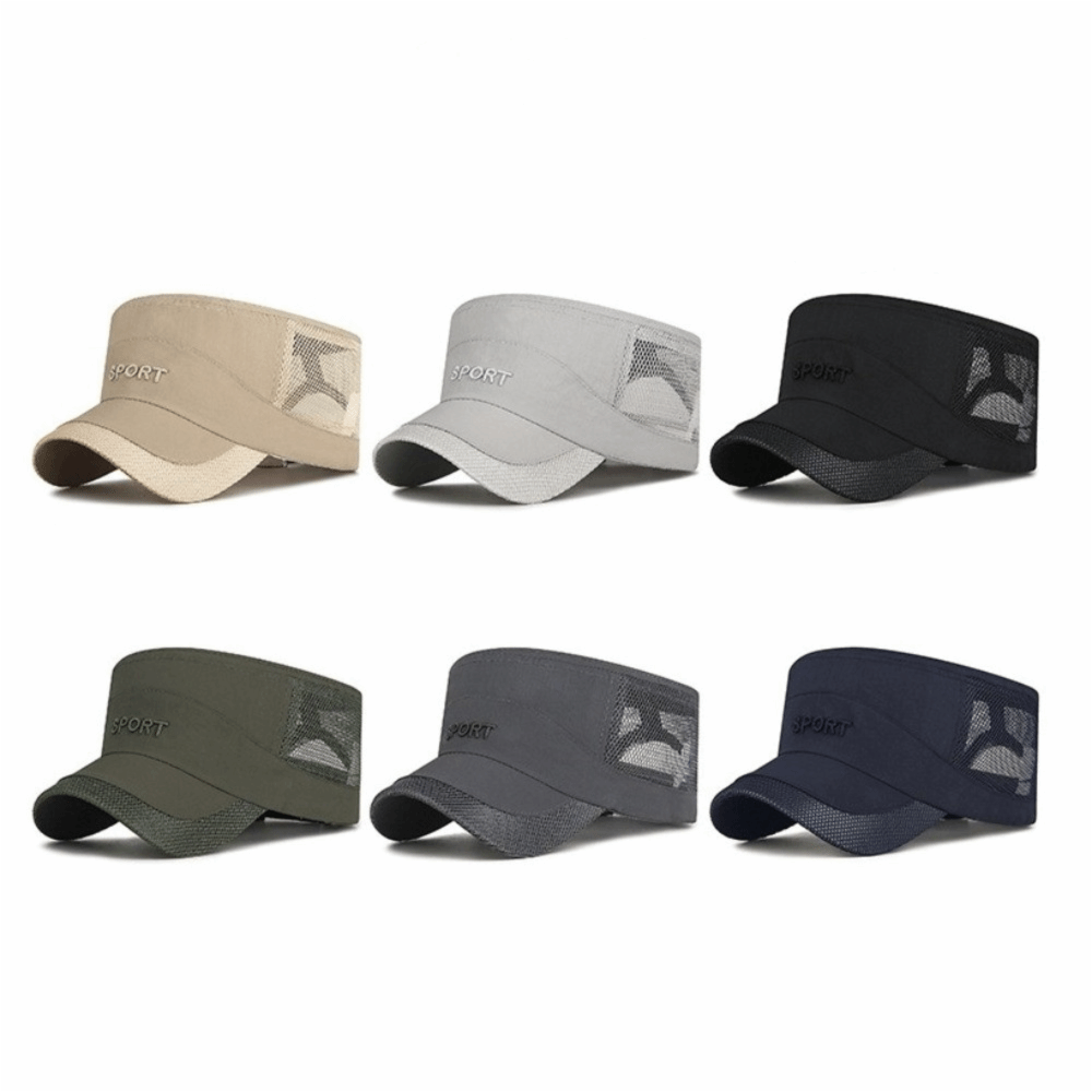 New Adjustable Flat Top Cap Su - Fishing Hat reseña y precio