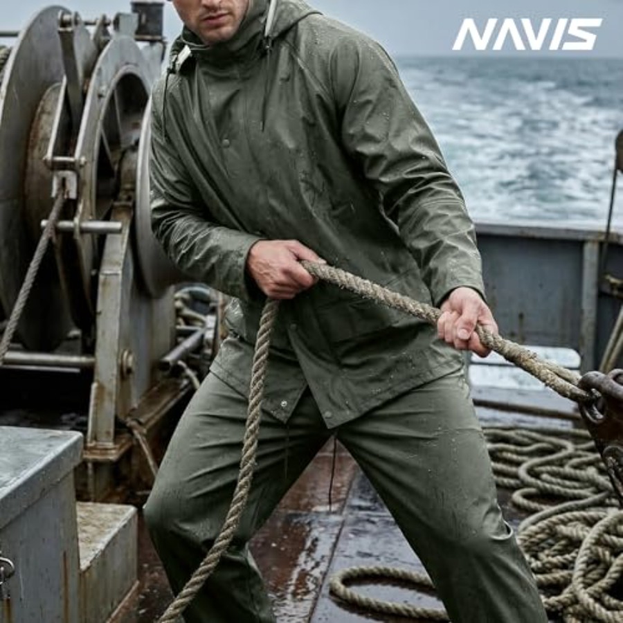 Mens PRO Workwear 3-Piece Wate - Fishing Jacket Waterproof reseña y precio