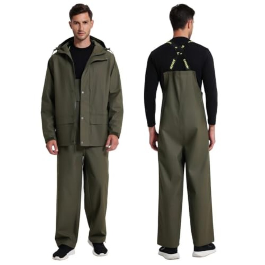 Mens PRO Workwear 3-Piece Wate - Fishing Jacket Waterproof reseña y precio