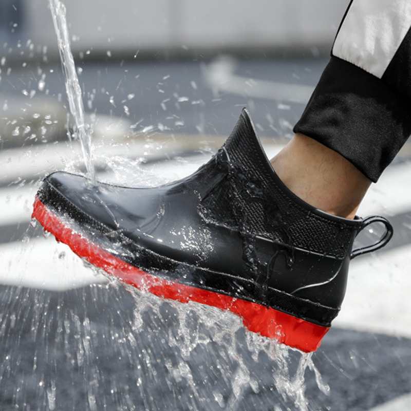 Spring Unisex Rubber Rain Boot - Fishing Boots reseña y precio