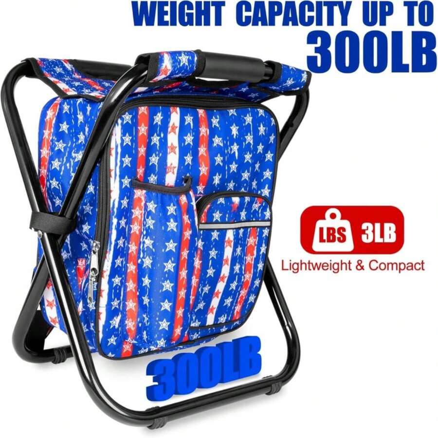 Portable Backpack Stool Foldin - Fishing Backpack reseña y precio