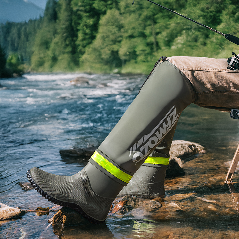 Foldable Outdoor High-top Rain - Fishing Boots reseña y precio