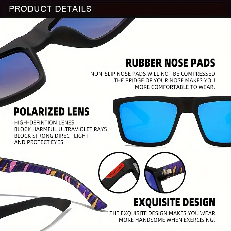 Fashion Vintage Square Polariz - Fishing Sunglasses Polarized reseña y precio