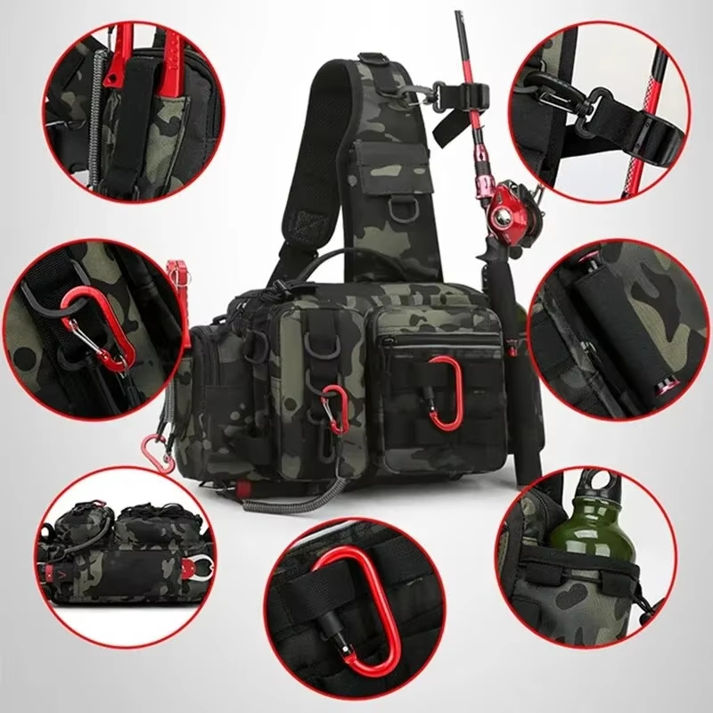 Outdoor Tactical Camping Climb - Fishing Backpack reseña y precio