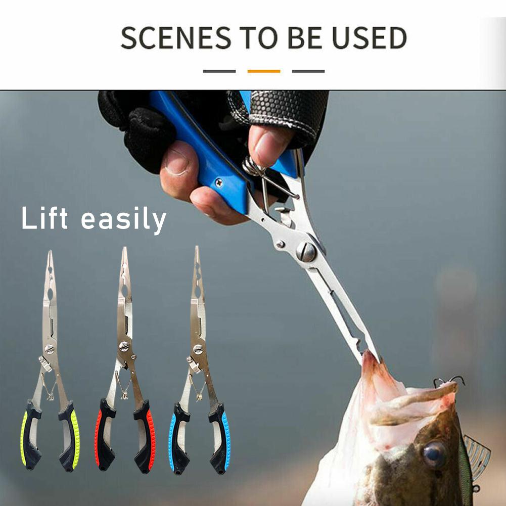 Long Fishing Pliers Scissor Gr - Fishing Belt reseña y precio