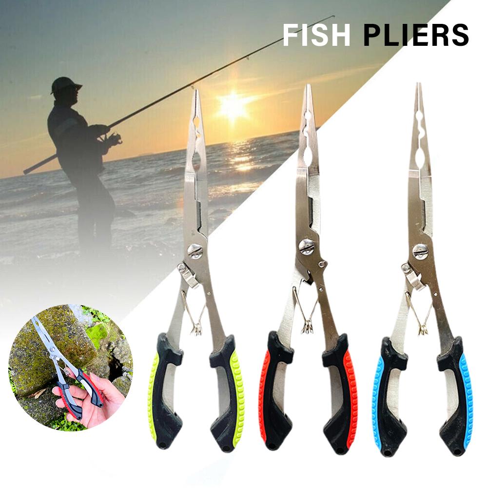 Long Fishing Pliers Scissor Gr - Fishing Belt reseña y precio
