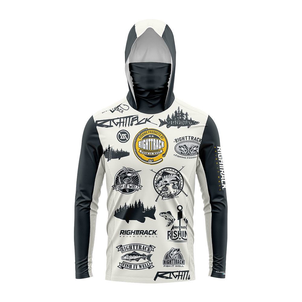 Men's UV Mask Hooded Performan - Fishing Rain Suit reseña y precio