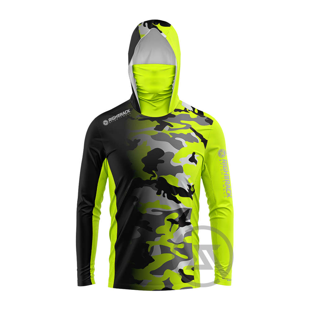 Men's UV Mask Hooded Performan - Fishing Rain Suit reseña y precio
