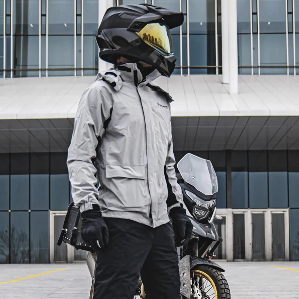 Motorcycle Raincoat Men Women  - Fishing Jacket Waterproof reseña y precio