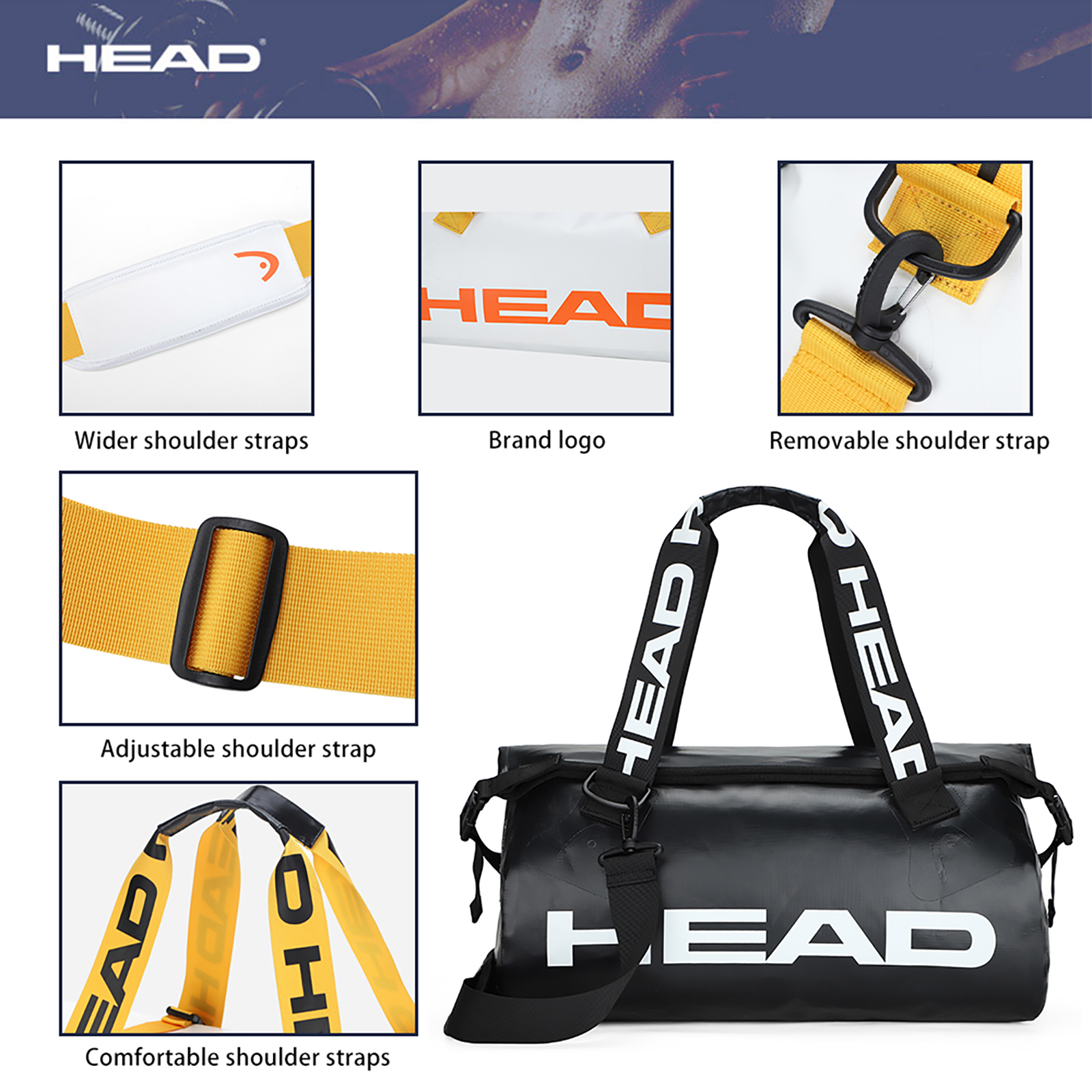 HEAD Fully Waterproof Travel D - Fishing Bag Waterproof reseña y precio