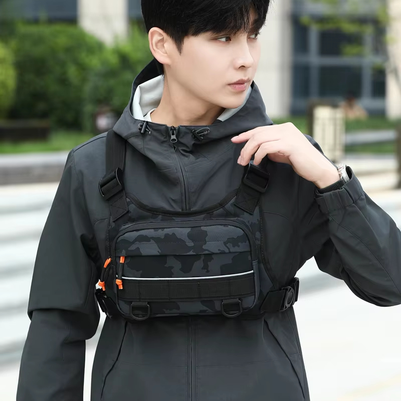 Cycling Front Chest Vest Tacti - Fishing Backpack reseña y precio