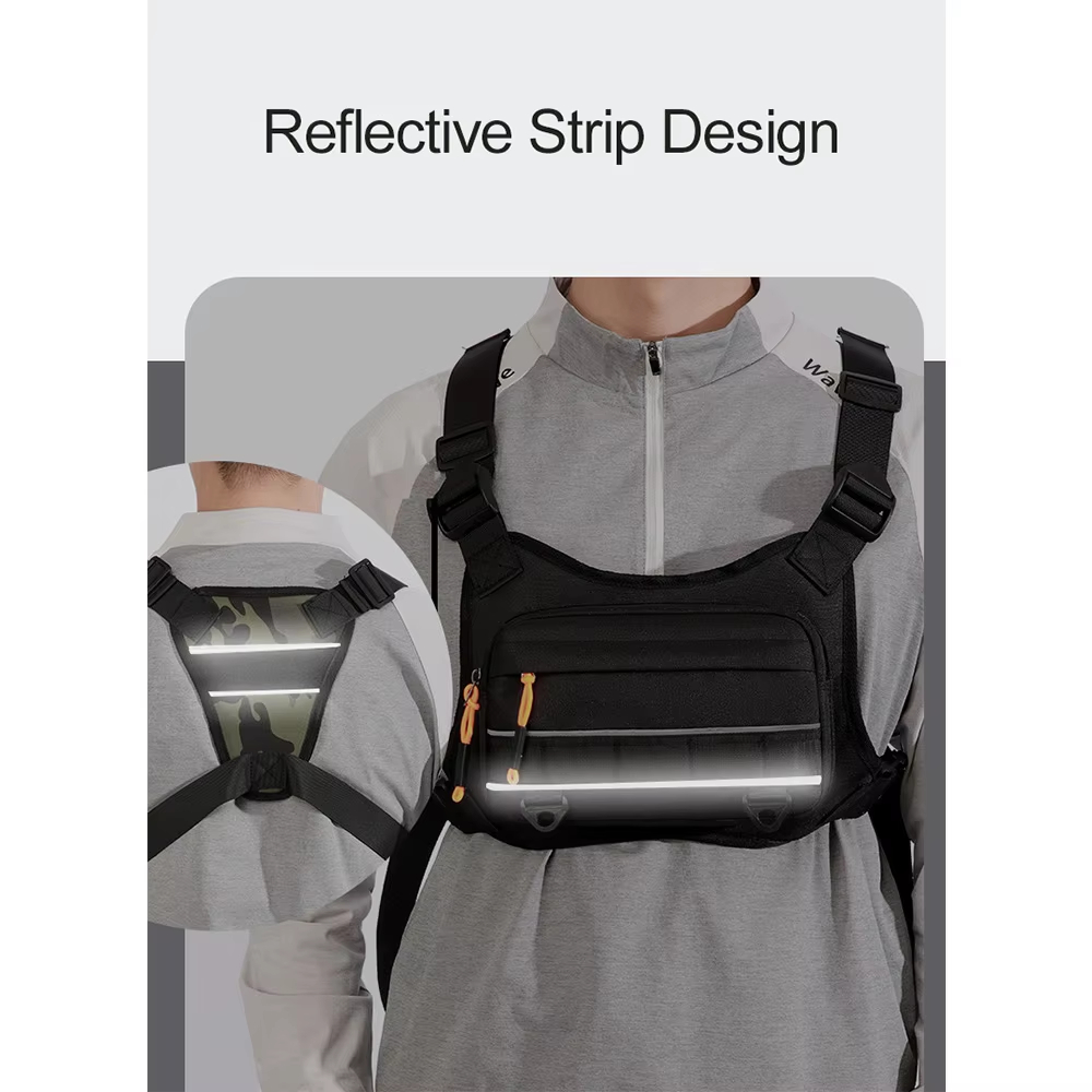 Cycling Front Chest Vest Tacti - Fishing Backpack reseña y precio